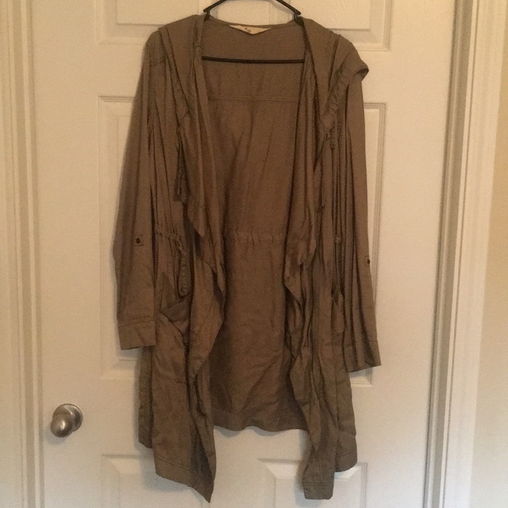 Mid thigh jacket